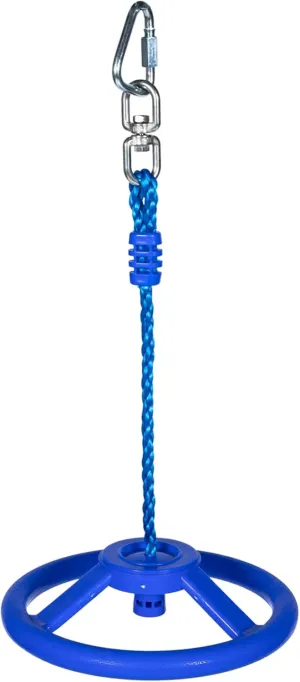 Ninja Wheel Heavy Duty Swing Set Outdoor Toddler Swing Ring Accessories Training Equipment Swing Sets for Backyard Toddler Outdoor Toys Training Ring for Children Fitness