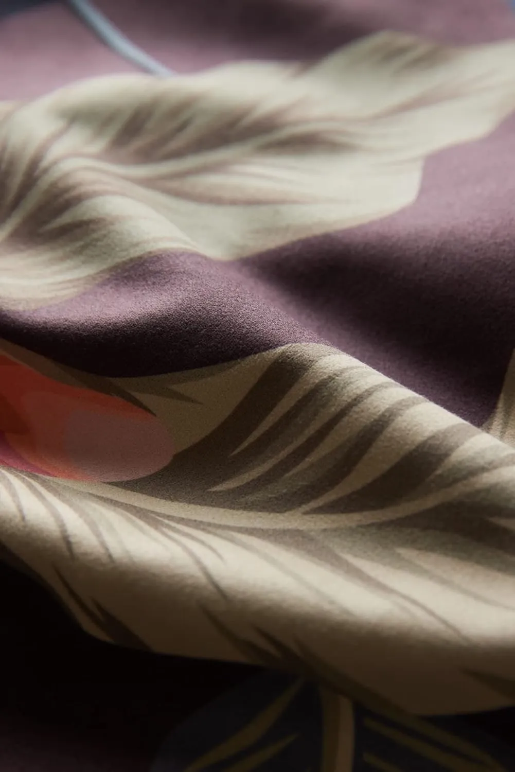 Nomadix Ultralight Towel - Quick Dry & Super Lightweight - Perfect As A Pack Towel to Save On Space - Made with Recycled Materials - Palms Night - 30x54