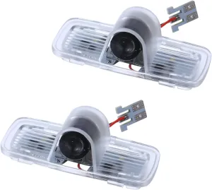 Non-Fading Car Door LED Logo Projector Welcome Lamp Door Light Puddle Lights Kit Compatible with Accessories Accord 2003-2022 (White, Accord, 2003–2012)
