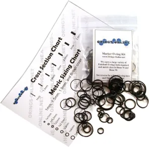 O-Ring Kit Compatible with Planet Eclipse Ego LV1 Paintball Marker (2X or 4X Rebuilds)