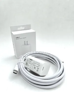 OMNIHIL Wall Charger 10FT-USB-C-to-C Cable Compatible with TrustFire T21R Tactical Flashlight