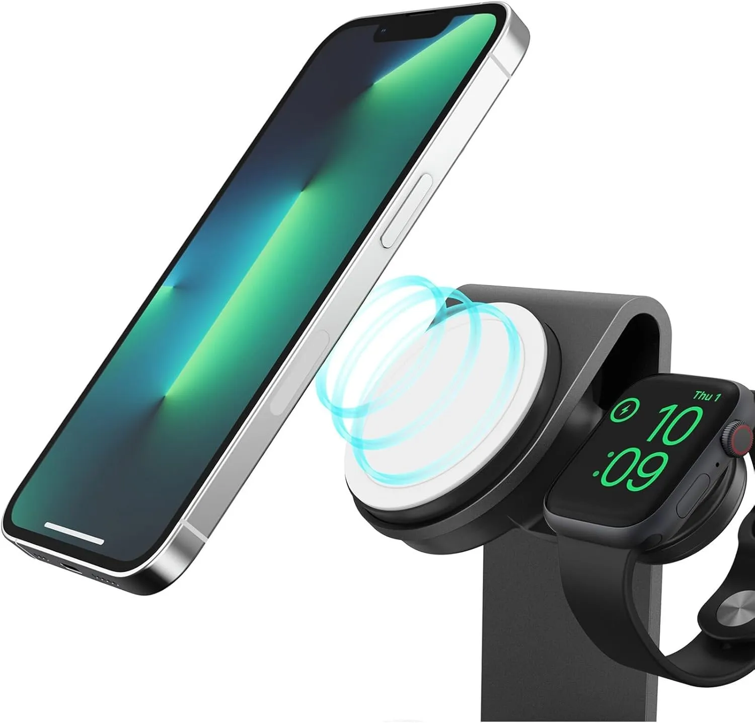 OtterBox 3-in-1 Wireless Charging Station for MagSafe - Black