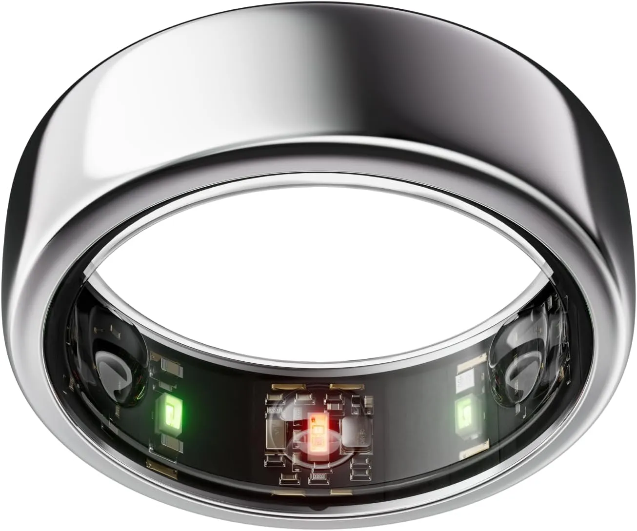 Oura Ring Gen3 Horizon - Silver - Size 10 - Smart Ring - Size First with Oura Ring Gen3 Sizing Kit - Sleep Tracking Wearable - Heart Rate - Fitness Tracker - 5-7 Days Battery Life