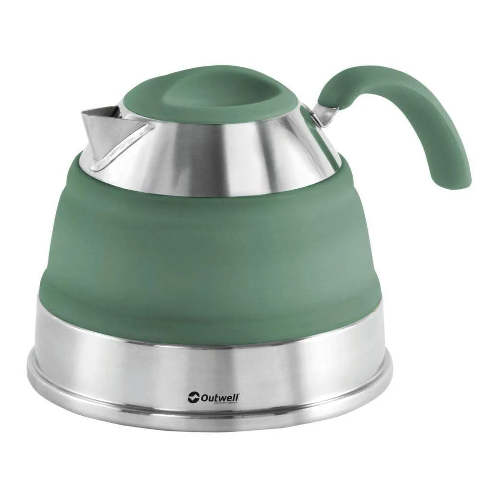 Outwell Collaps Collapsible Kettle 1.5L Shadow Green