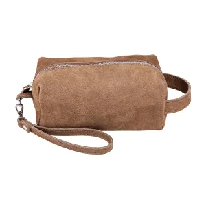 PEGAI Personalized Leather Travel Toiletry Bag for Men | Handmade Top Grain Distressed Dopp Kit, Mens Toiletry Bag, Shaving Kit Case Travel Organizer - Lee (Camel)