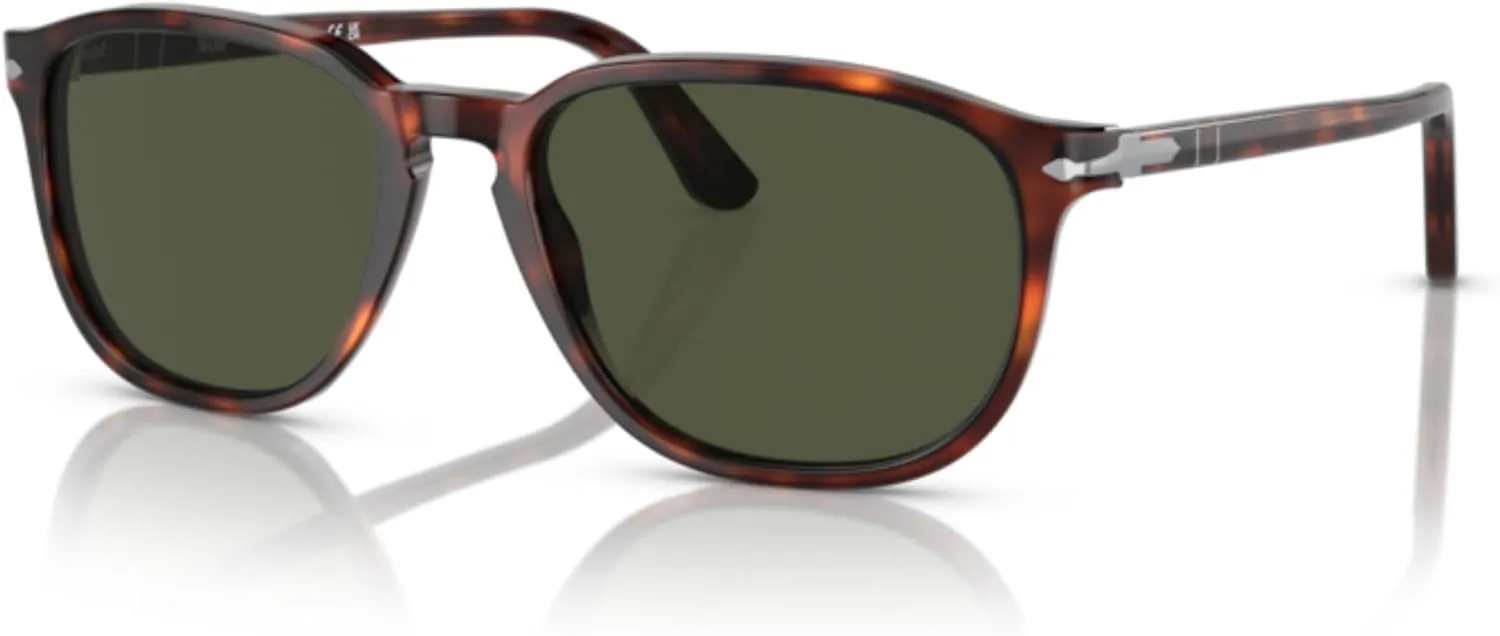 Persol PO3019S Square Sunglasses for Men   Bundle with Designer iWear Kit