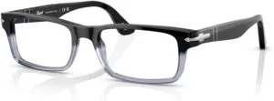 Persol PO3050V Rectangle Eyeglasses for Men   BUNDLE With Designer iWear Eyewear Kit