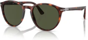 Persol PO3152S Round Sunglasses for Men   BUNDLE With Designer iWear Eyewear Kit