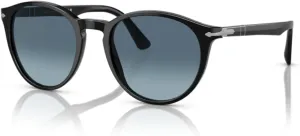 Persol PO3152S Round Sunglasses for Men   BUNDLE With Designer iWear Eyewear Kit