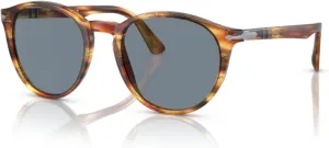 Persol PO3152S Round Sunglasses for Men   BUNDLE With Designer iWear Eyewear Kit