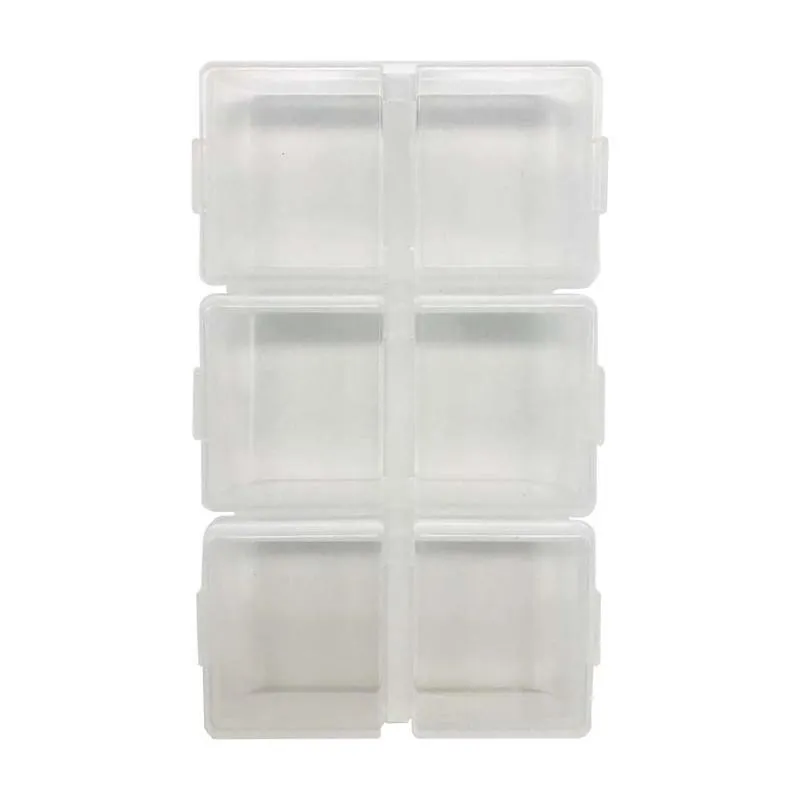 Pill Case  6 Partitions