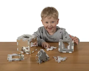 Polydron Kids My First Mirrored Set - Educational Construction Toy - 2D and 3D Models Building Kit - 2  Years - 16 Pieces