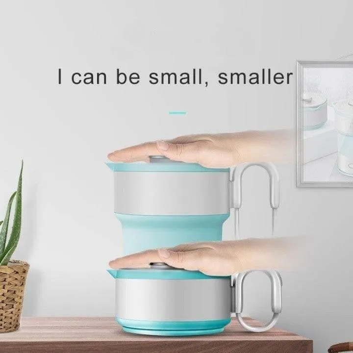 Portable Electric Kettle - Foldable Travel Water Boiler