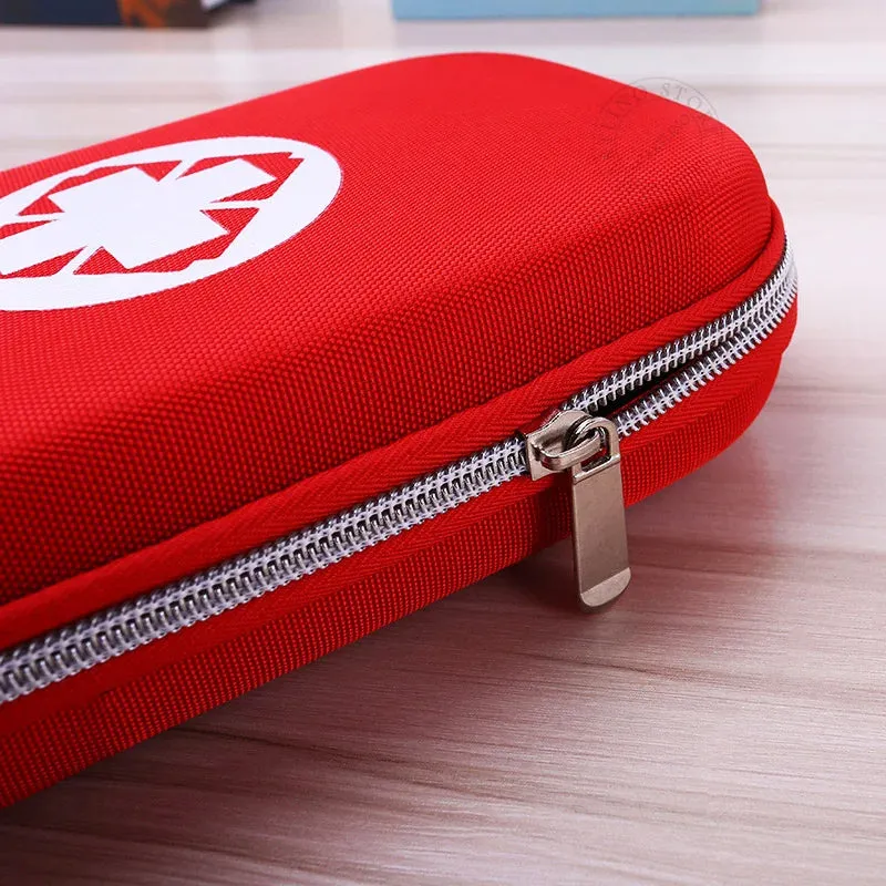 Portable Emergency Medical Box First Aid Kit Household Storage Organizer Medicine Bag For Car Home Boat School Camping Hiking