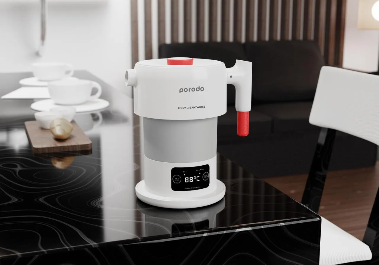 Portable Folding Electric Kettle by Porodo