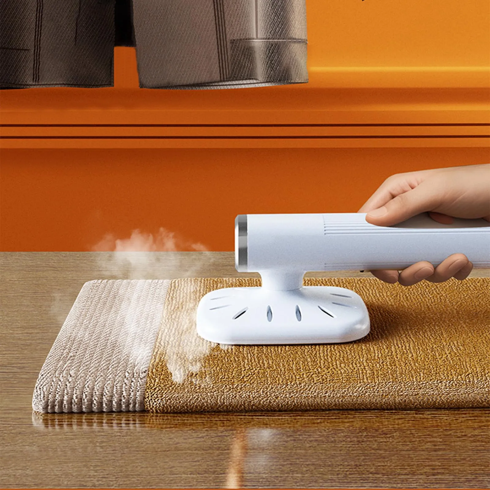 Portable Handheld Iron, Travel 𝑆𝑡𝑒𝑎𝑚𝑒𝑟 Mini Ironing Machine for Clothes, Dry/Wet 2 Ironing Modes, Lightweight 𝑆𝑡𝑒𝑎𝑚𝑒𝑟 for Home,Travel Sales Today Clearance Clearance Items