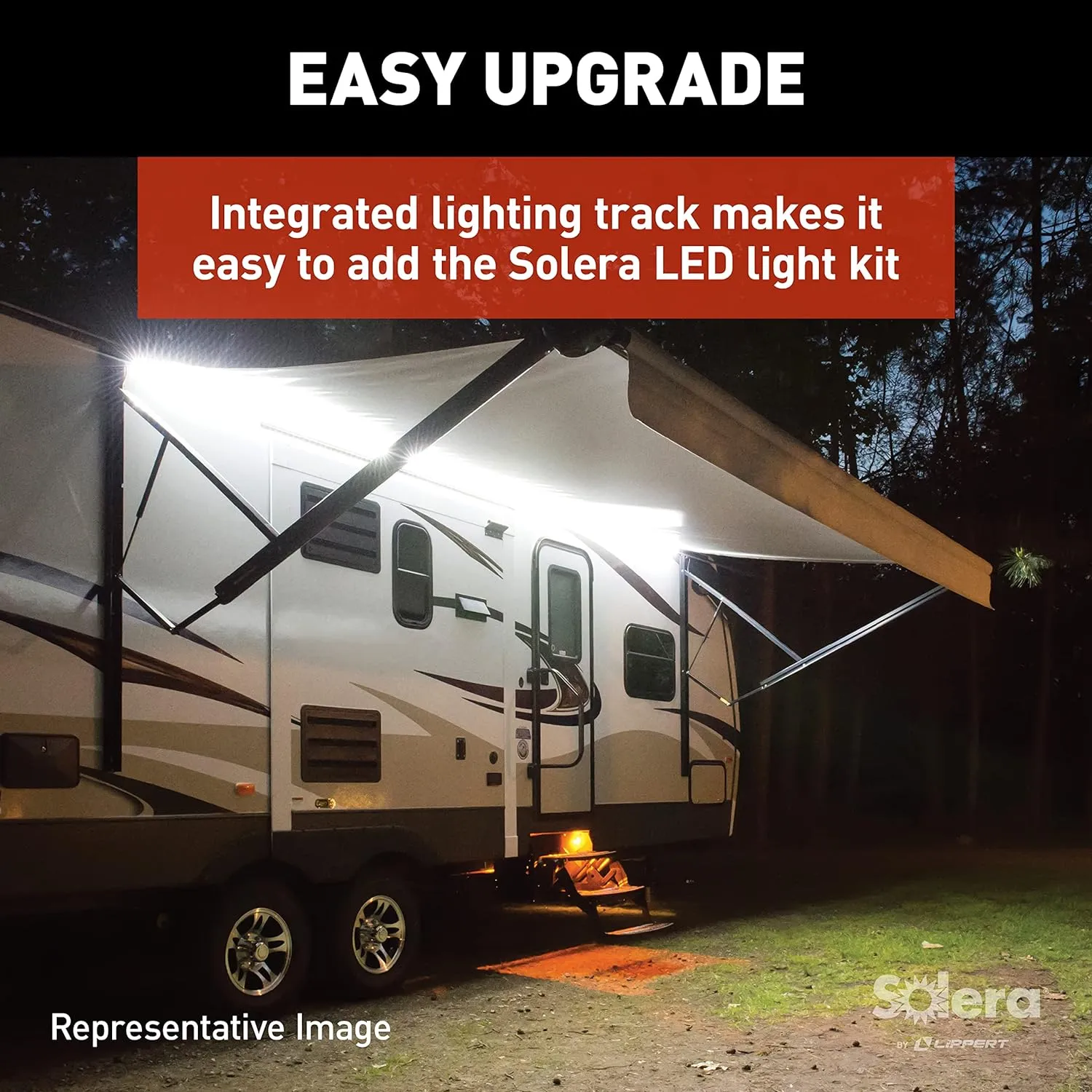 Power and Hybrid Awning Assemblies for 5th Wheel, Travel Trailer and Motorhome RV Awnings