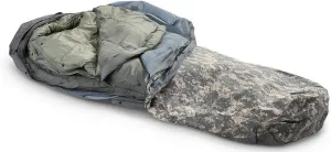 Previously Issued U.S. G.I. Improved ACU Digital Modular Sleeping Bag System (4-Piece)