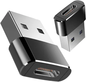 PRO OTG Charging Adapter Compatible with Huawei Mate X6/XT/X3/50 Pro/XT Ultimate [2Pack] OTG Plus USB Type-C Connections with Pass Thru Charging Enabled for Data Charge on Devices like keyboard, mouse