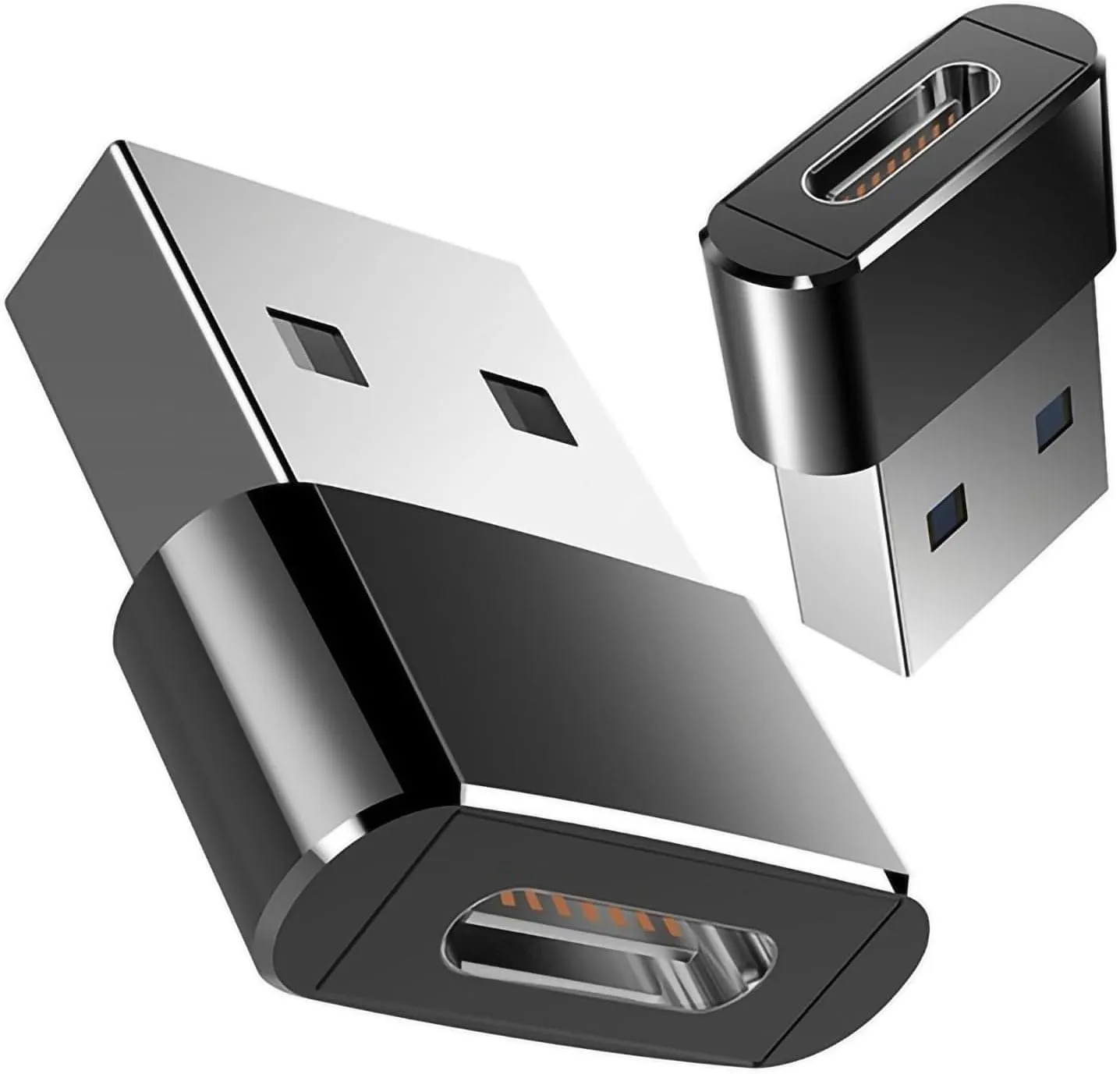 PRO OTG Charging Adapter Compatible with Huawei Mate X6/XT/X3/50 Pro/XT Ultimate [2Pack] OTG Plus USB Type-C Connections with Pass Thru Charging Enabled for Data Charge on Devices like keyboard, mouse