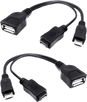 PRO OTG Power Cable Works for NEC Medias X N-04E with Power Connect Any Compatible USB Accessory with MicroUSB Cable!