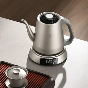 Pure Titanium Automatic Bottom Watering Electric Kettle - Tea Brewing Special Electric Kettle Temperature Control Insulation Electric Water Heater