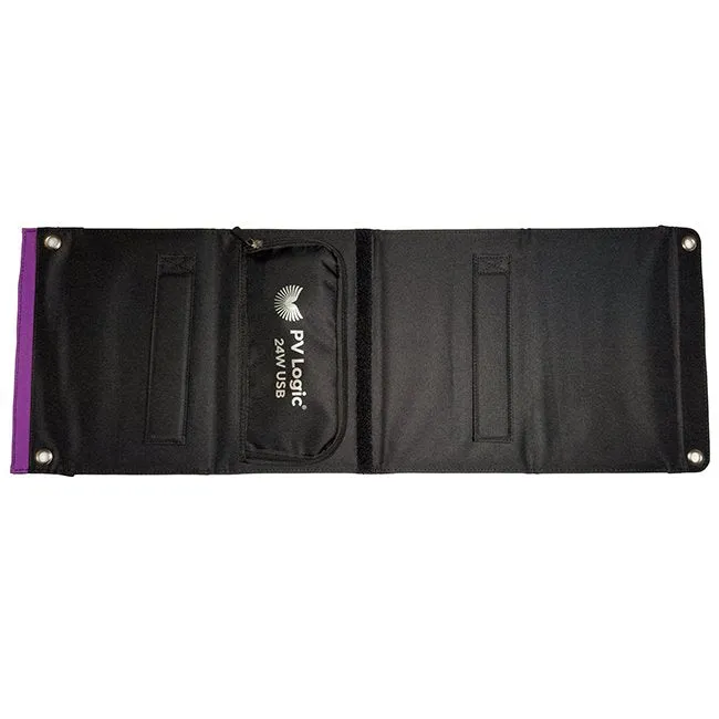 PV Logic 24W USB Portable Fold Up Solar Charger