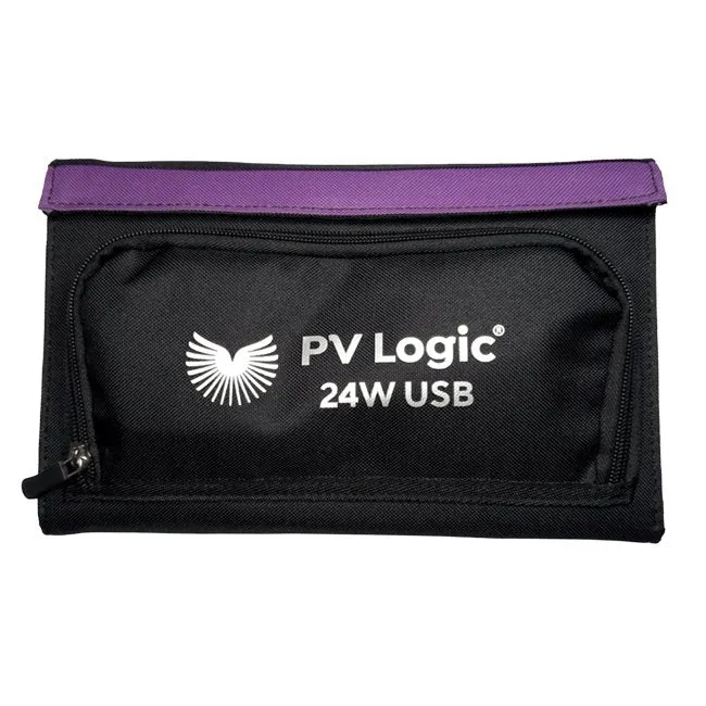 PV Logic 24W USB Portable Fold Up Solar Charger