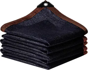 QLOFEI 90% Shade Cloth for Garden -12 x 20 FT Durable Mesh Tarp with Grommets, Sunblock Net for Patio for Plants Greenhouse Outdoor Pergola Sun Shade Neting for Chicken Coop Cover
