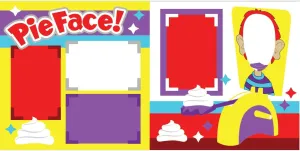 "Pie Face" Scrapbook Page Kit