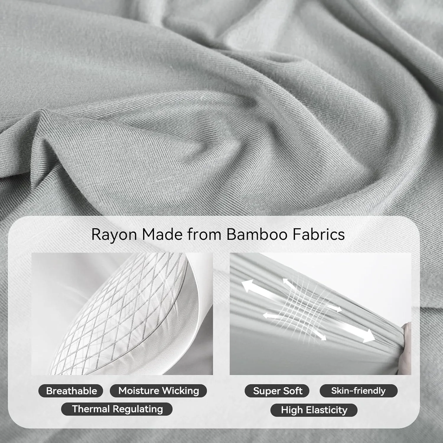 Rayon Made from Bamboo Sleep Sack 12-24 Months 0.5 Tog Ultra Soft Summer Toddler Sleep Sack 1t-2t with Feet 2-Way Zipper Lightweight Sleeping Bag Baby Wearable Blanket (2 Pack)-Pink & Gray