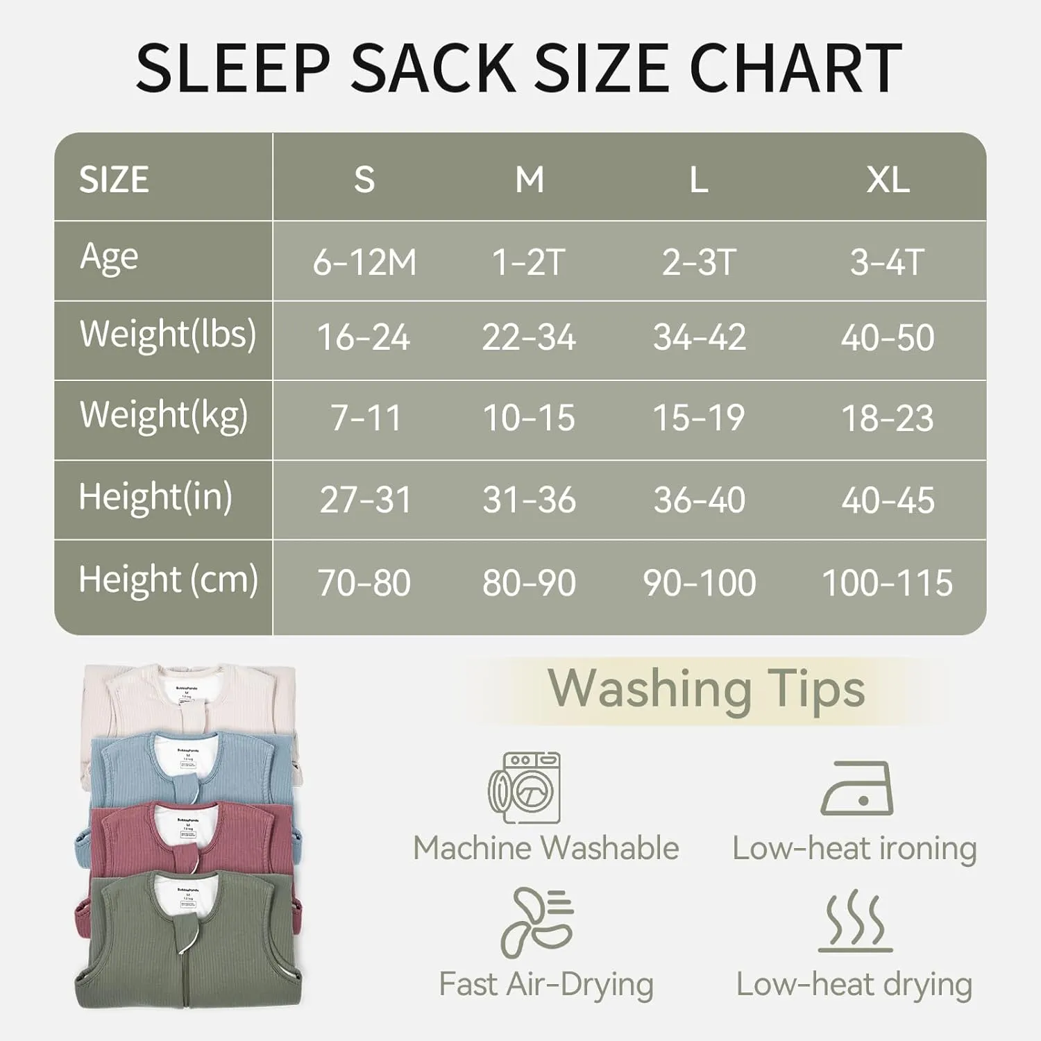 Rayon Made from Bamboo Toddler Sleep Sack with Feet 12-24 Months 1.0 Tog Breathable Sleep Sack 1t-2t Ultra Soft Baby Wearable Blanket with Legs Unisex Sleeping Bag with 2-Way Zipper