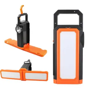 Rechargeable Torch Camping Car Portable Solar Work Light Usb Repair Flood lights