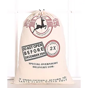 Reindeer Express Santa Sack