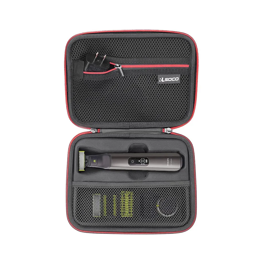 RLSOCO Hard Case Compatible with Philips QP6530/70,QP6530/80,QP6531/70, QP6550/70,QP6520/70,QP6510/20 Hybrid Electric Trimmer (Case Only)