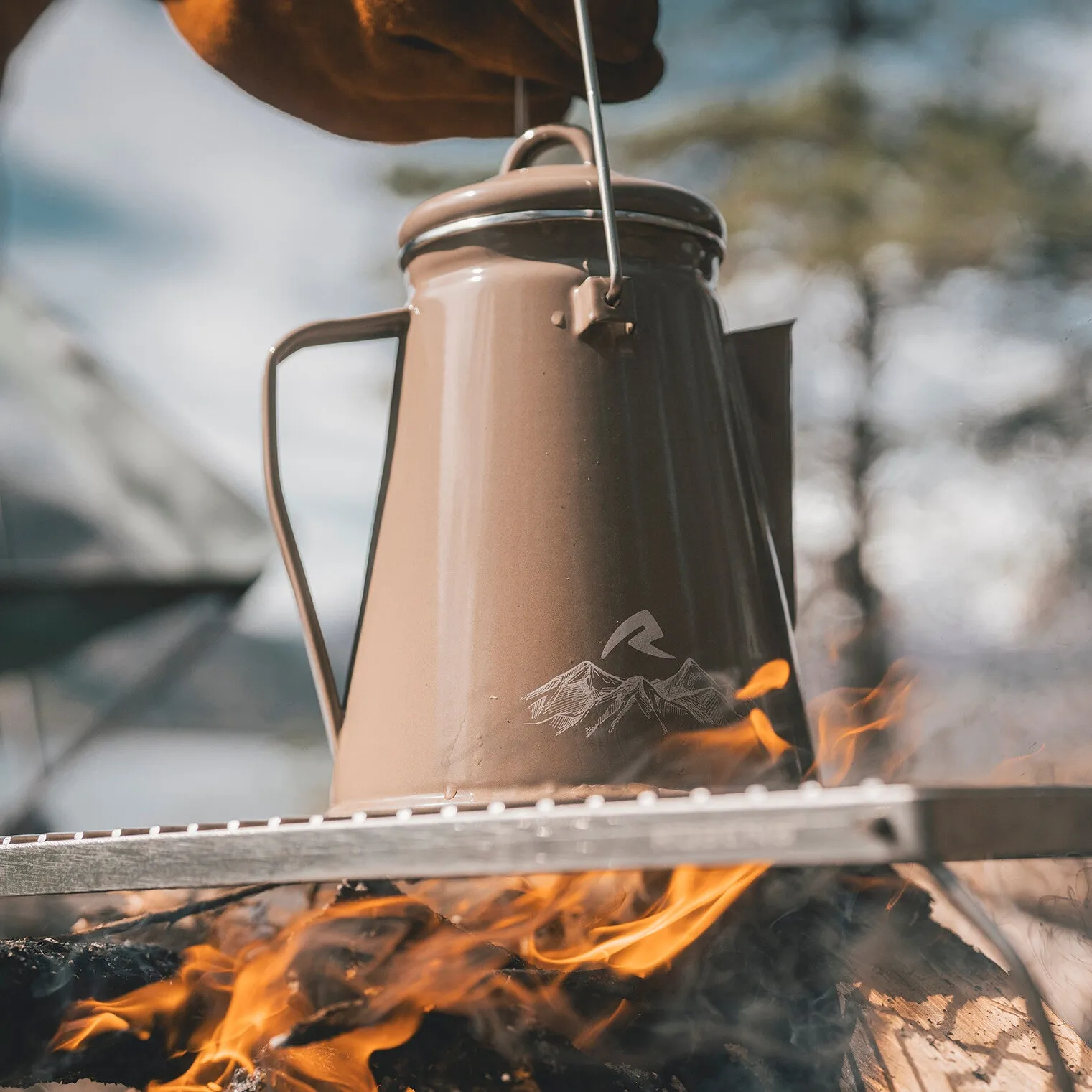 Robens Tongass Enamel Kettle 2.1L