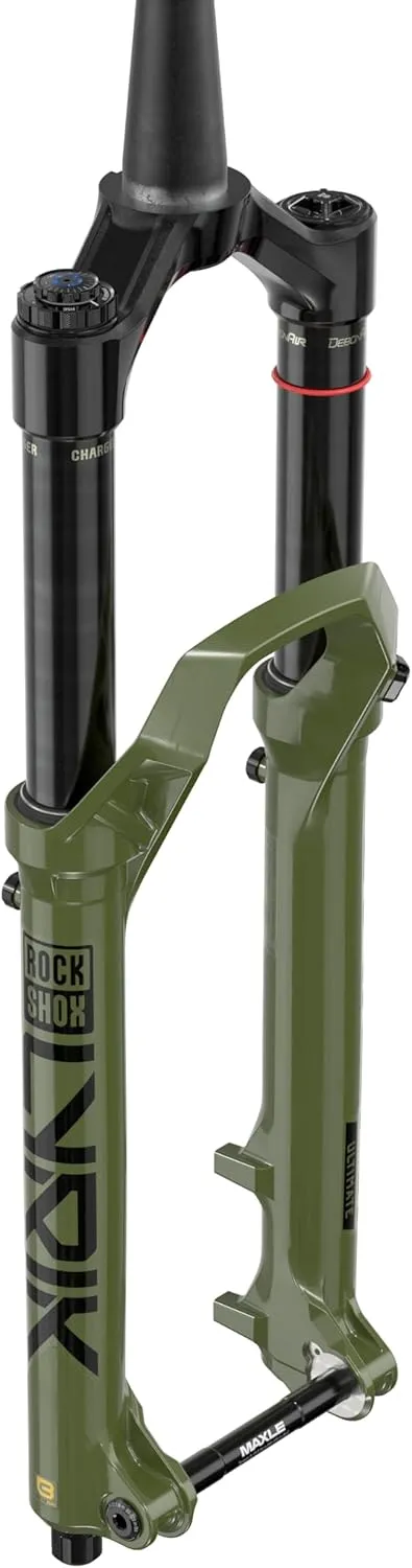 RockShox Lyrik Ultimate Charger 3.1 RC2 Suspension Fork - 29", 140 mm, 15 x 110 mm, 44 mm Offset, Green, D2