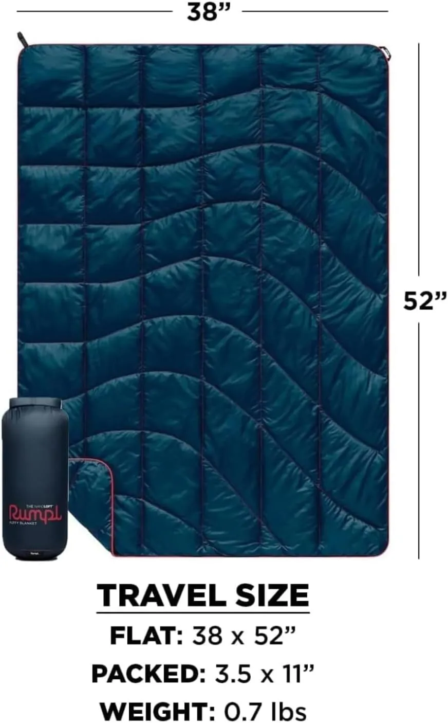 Rumpl NANOLOFT Puffy Blanket - GEO - Travel