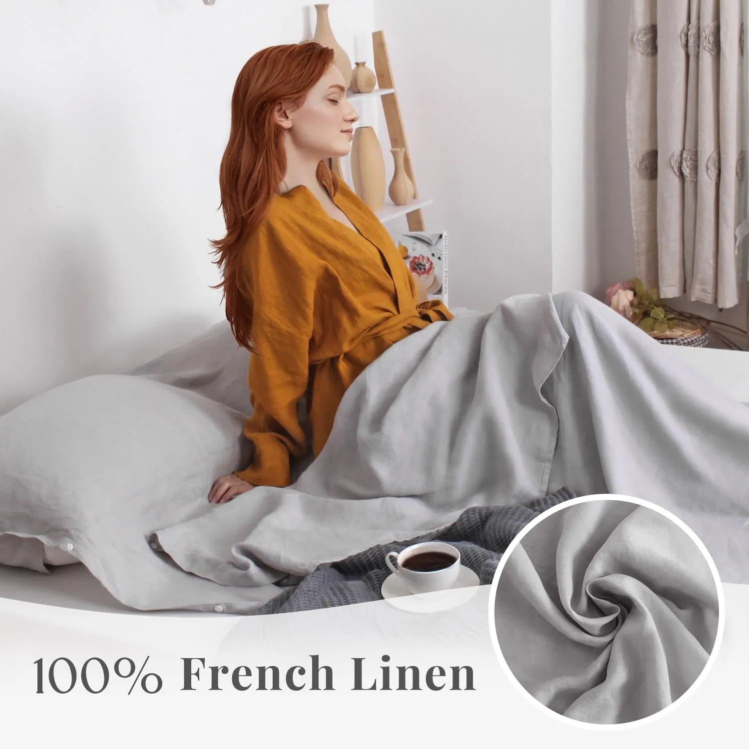S VICTORY SYMBOL 100% Linen Portable Bed Sheet,Sleeping Bag Liner for Hotel and Travel,Sleep Sack Adult-Ultra Lightweight Backpacking with Zipper