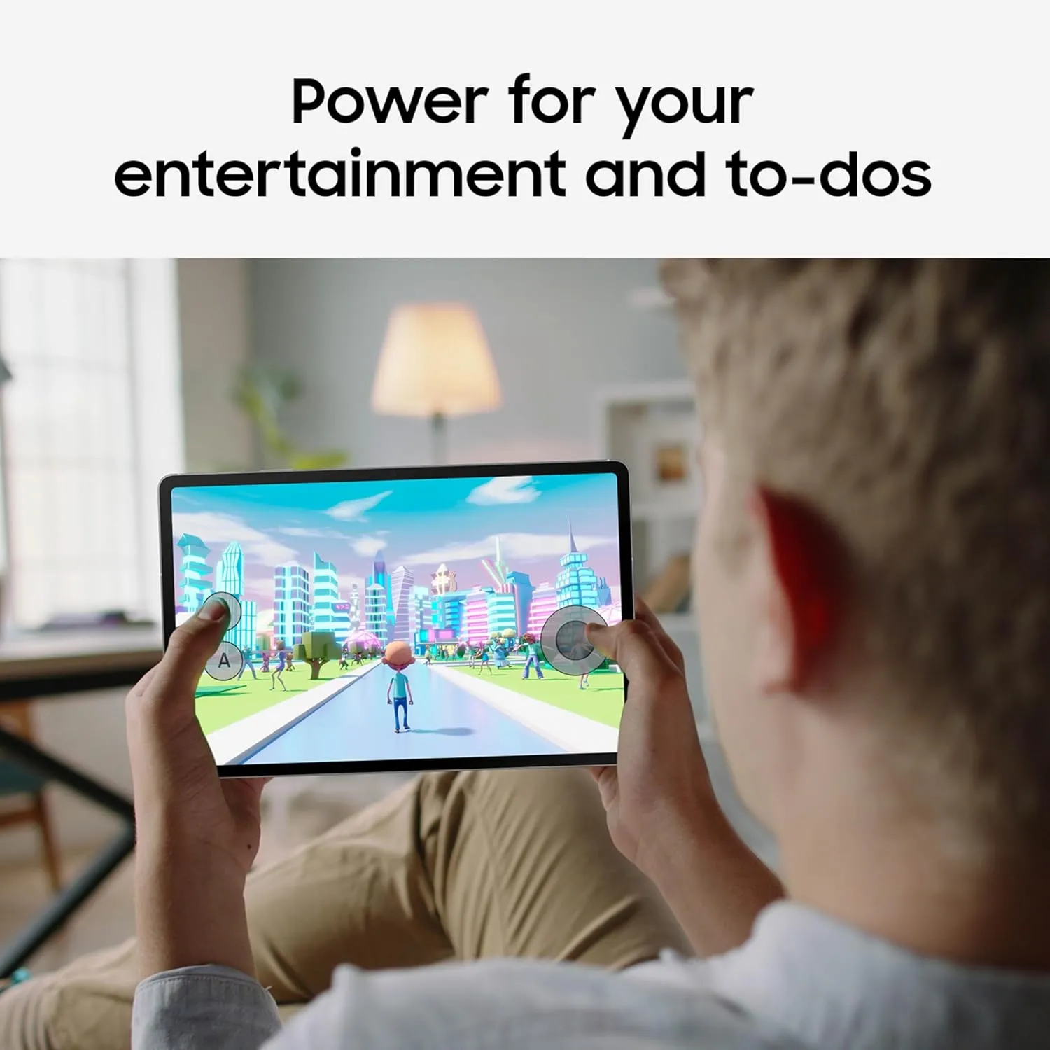 SAMSUNG Galaxy Tab S10 FE 256GB WiFi Android Tablet, Large Display, Long Battery Life, Powerful Processor, S Pen, Expandable Storage, US Version, 2025, 2 Yr Manufacturer Warranty, Blue