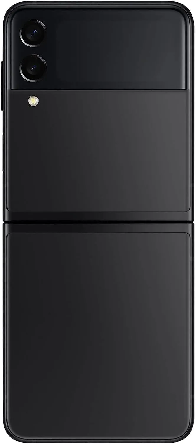 SAMSUNG Galaxy Z Flip 3 5G, US Version, 128GB, Phantom Black - Verizon (Renewed)