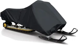 SBU 300 Denier Snowmobile Sled Cover Compatible for Arctic Cat M 9000 King Cat 162model Years 2018-2018. for trailering and Storage.