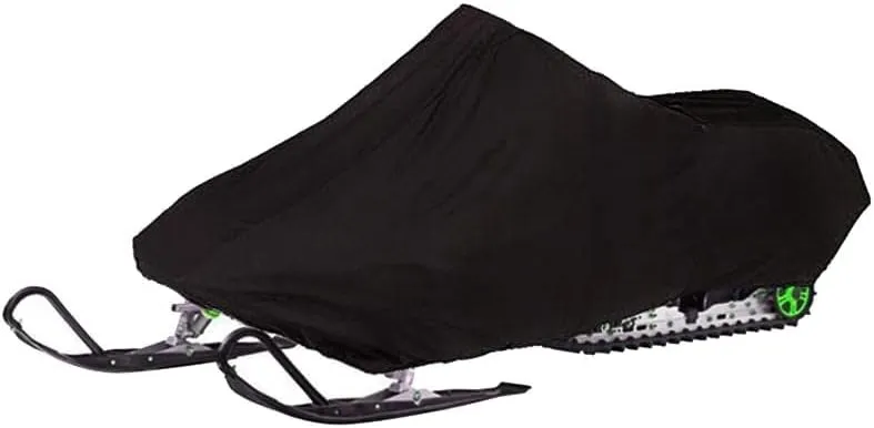 SBU 300D Snowmobile Travel and Storage Cover Compatible for 2011-2014 Polaris 600 Rush Pro-R Sleds. Slush and Mud Protection