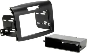 Scosche HA1714B Double DIN or Single DIN with Pocket Radio Installation Dash Kit Compatible with 2012-2016 Honda CR-V Vehicles - Aftermarket Car Stereo Install Kit Radio Bracket - See Fit Guide Image