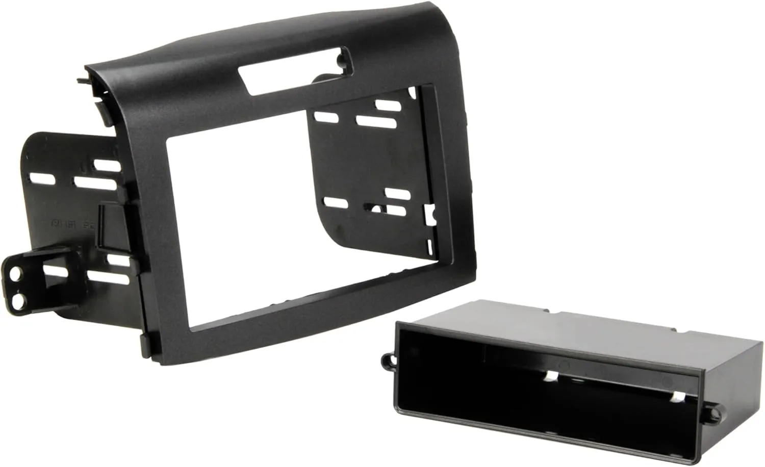 Scosche HA1714B Double DIN or Single DIN with Pocket Radio Installation Dash Kit Compatible with 2012-2016 Honda CR-V Vehicles - Aftermarket Car Stereo Install Kit Radio Bracket - See Fit Guide Image