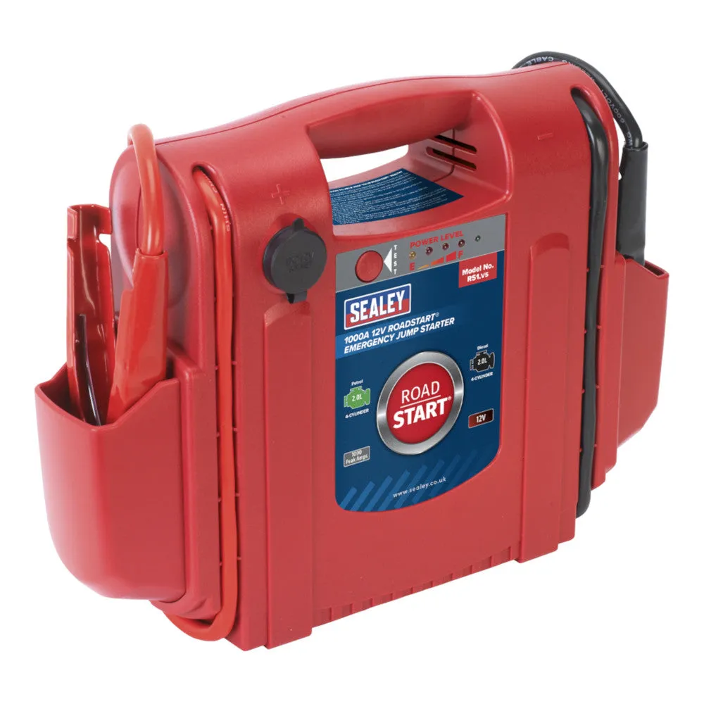 Sealey RoadStart Emergency Jump Starter 1000A 12V - C