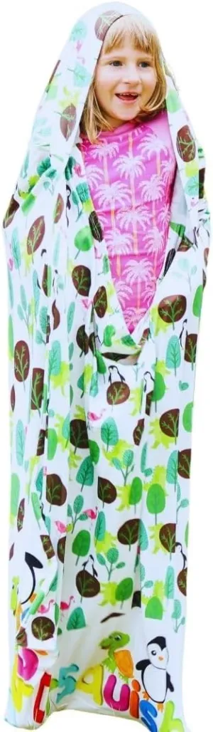 Sensory Bags - Calming Body Wrap - Breathable Sensory Sack/Sleeve for Toddler Boys and Girls (Green and White)