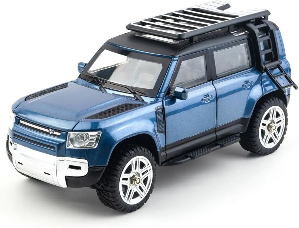 SG-2402 RC Car, 1/24 4WD Off Road All Terrain Remote Control Car with Led Light, 2.4Ghz Climbing 4x4 RC Rock Crawler, Hobby Grade Toys for Adults - Blue