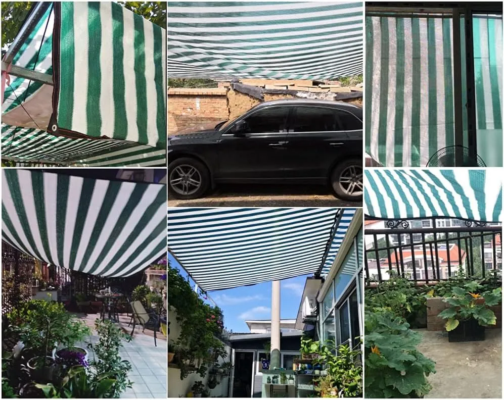 Shade Net Sun Shade Sail Greenhouse Covers Sunblock Shade Cloth Net Mesh Tarp for Outdoor Facility Activities Garden Flower Plant Shading,3×1m