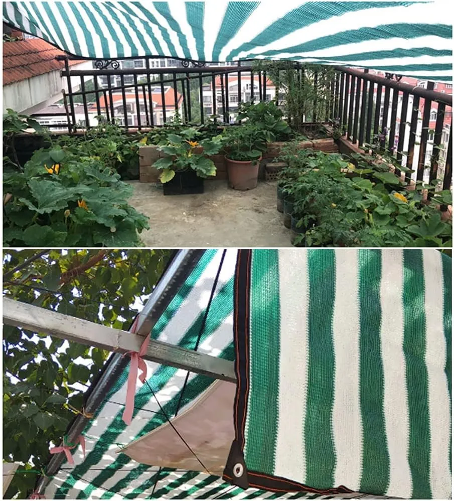 Shade Net Sun Shade Sail Greenhouse Covers Sunblock Shade Cloth Net Mesh Tarp for Outdoor Facility Activities Garden Flower Plant Shading,3×1m